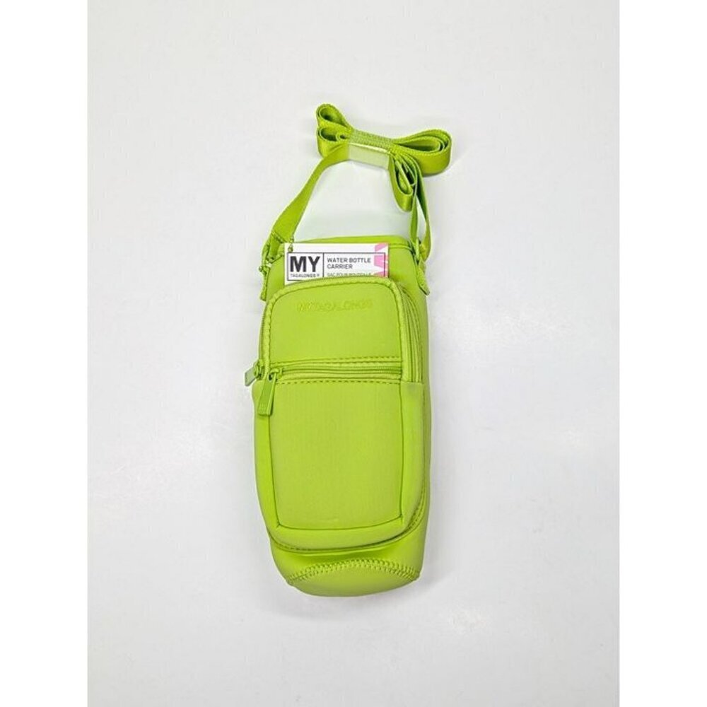 MYTAGALONGS Lime Green Water Bottle Mini Crossbody Bag (MSRP $30)